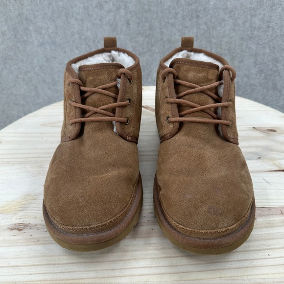 UGG Neumel Chestnut Suede Lace Up Chukka‎ Ankle Boots Mens 11 main image 11